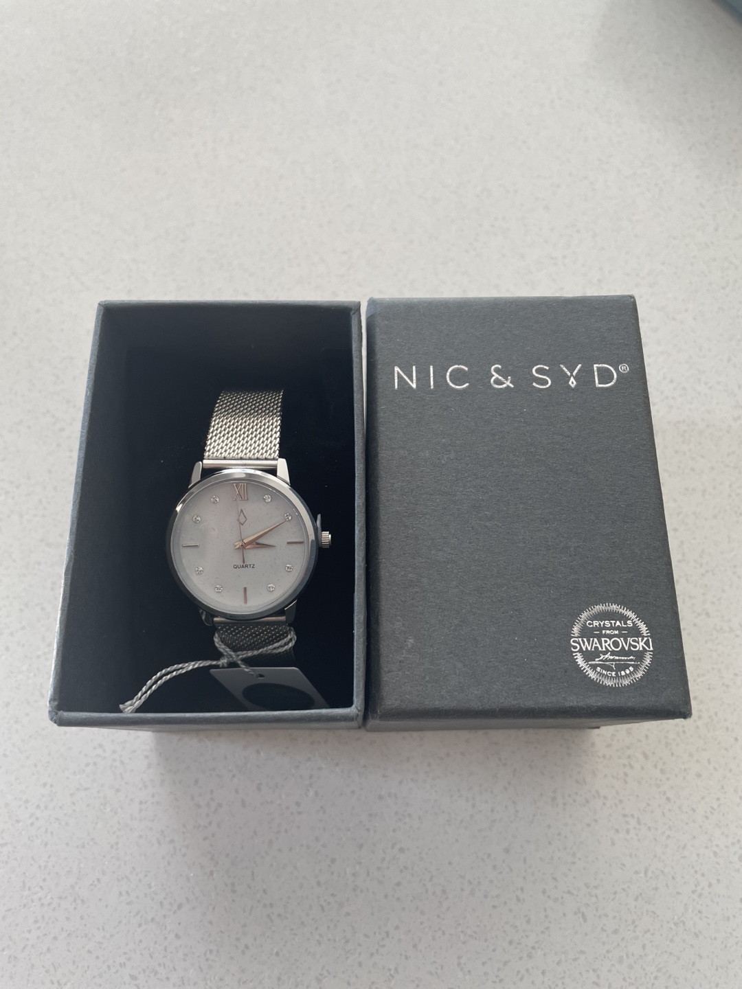 Nic & Syd Swarovski Crystal Quartz Watch