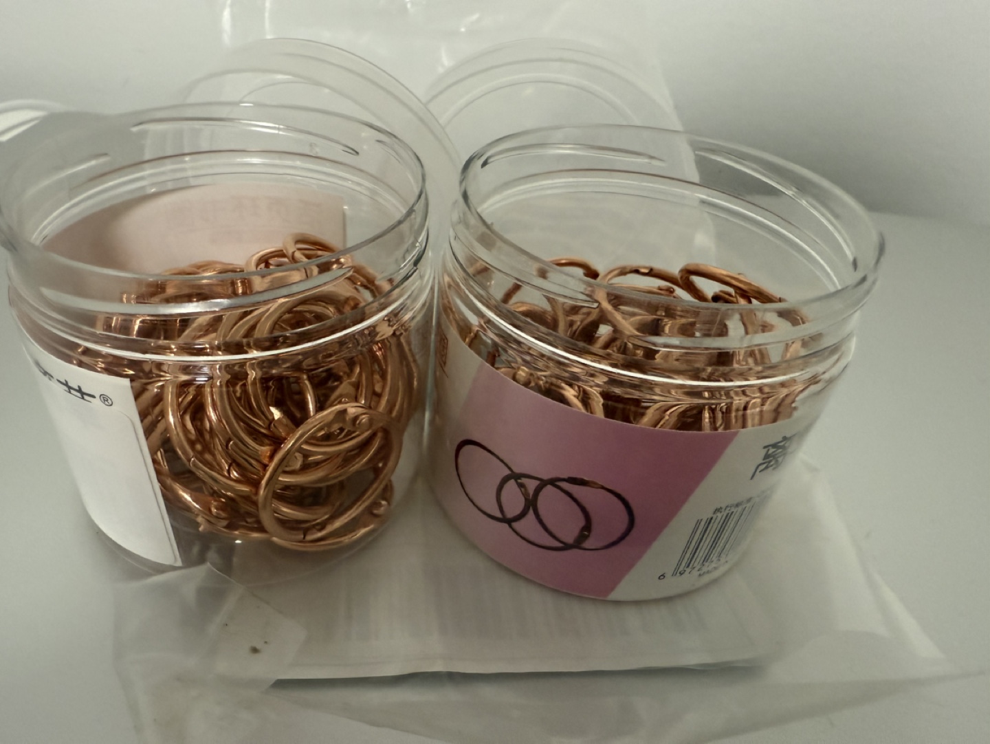 Bulk Rose Gold Key 95 Rings