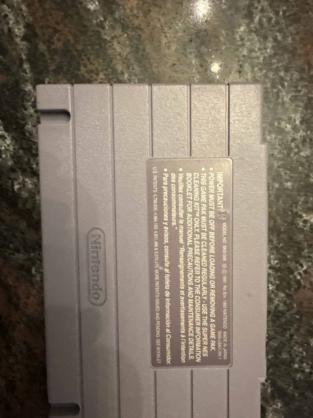Pre-owned Acclaim Super Nintendo Game Cartridge - Dizzy image indicator(2)