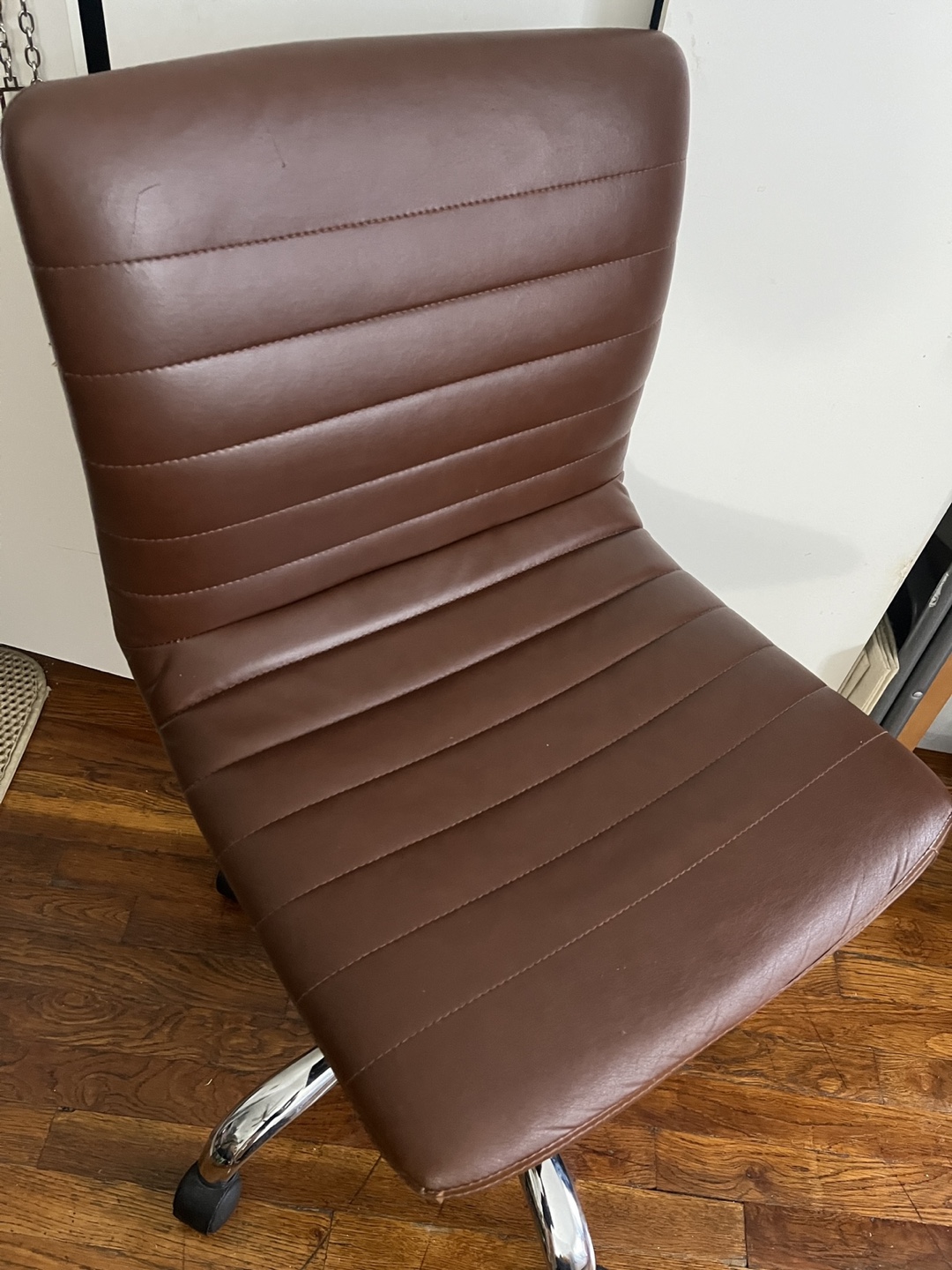 Brown Leather Office Chair