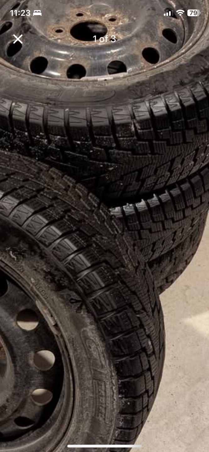 4 Winter Tires and Rims - photo 4