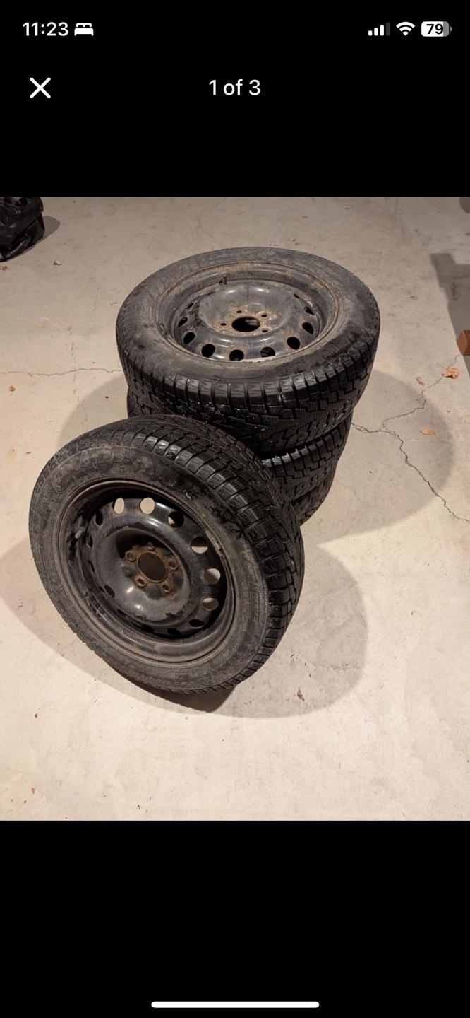 4 Winter Tires and Rims