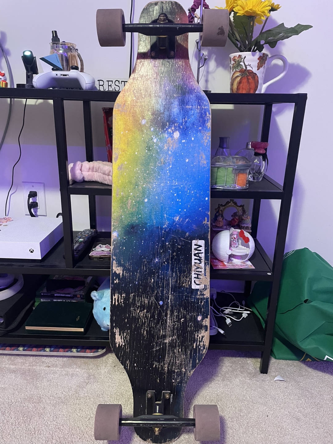 Custom Painted Longboard - photo 2