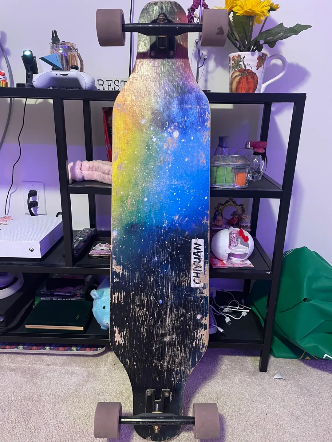 Custom Painted Longboard image indicator(2)