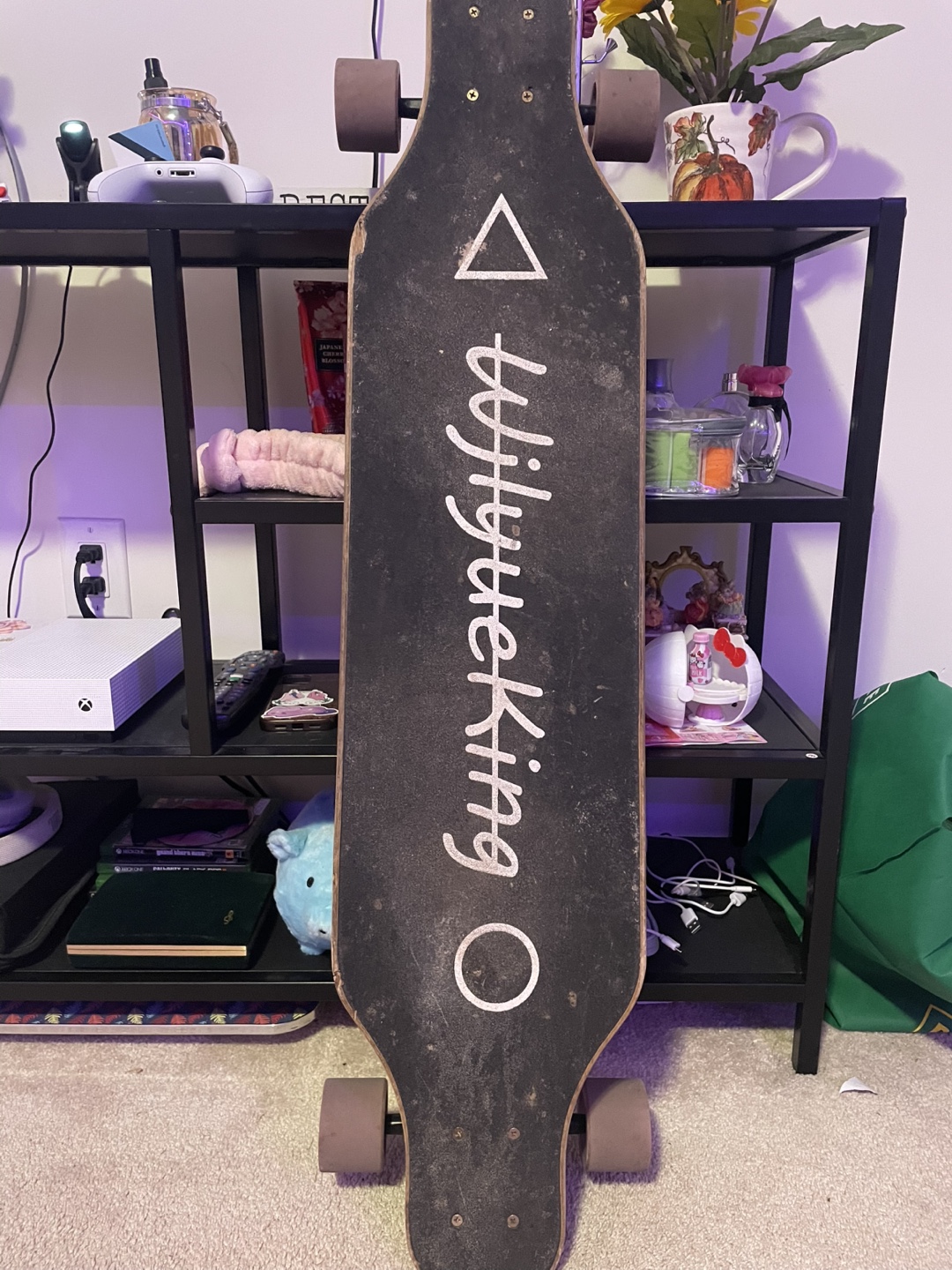 Custom Painted Longboard