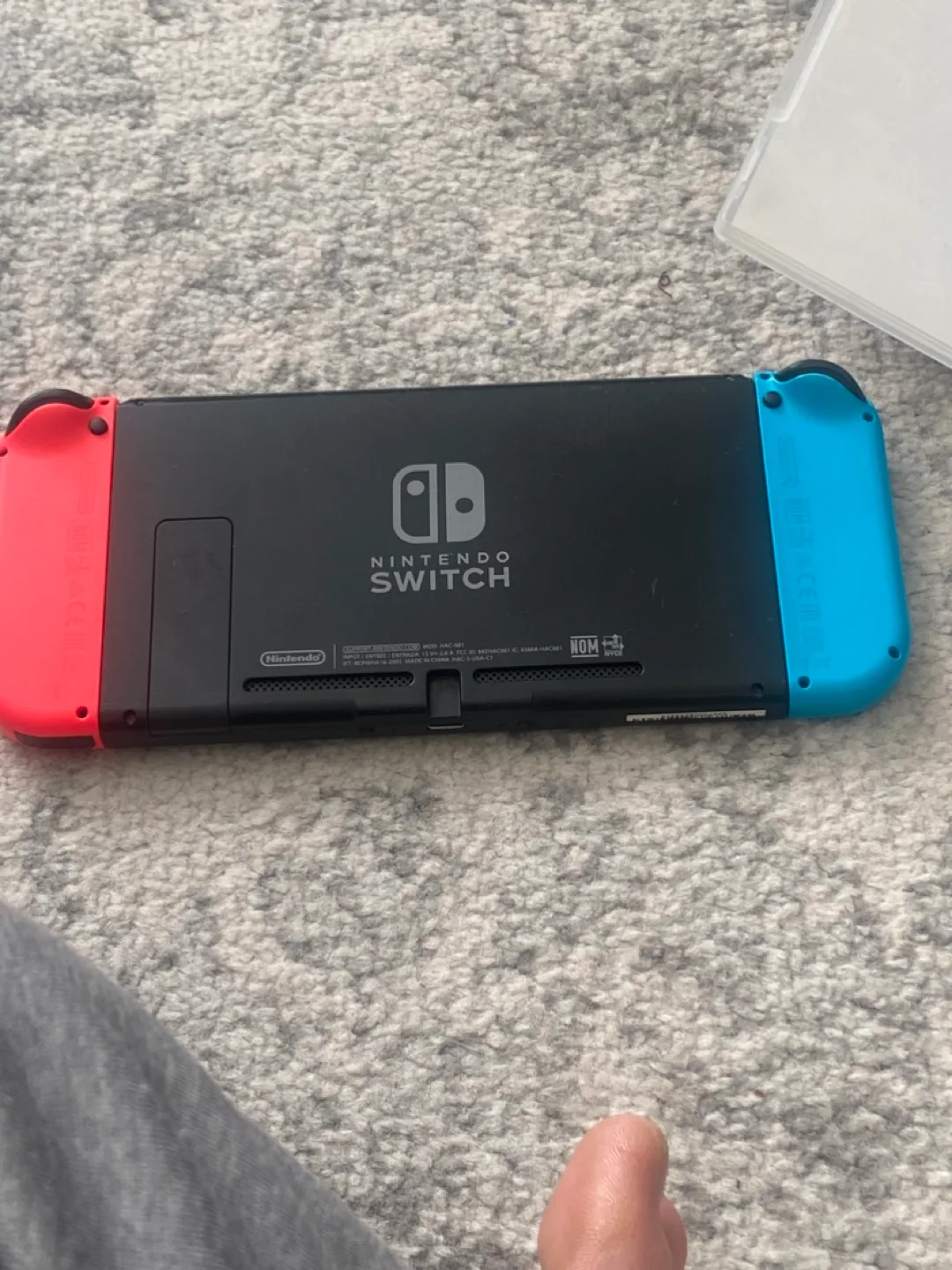 Nintendo Switch Console - Red and Blue Joy-Cons image indicator(8)