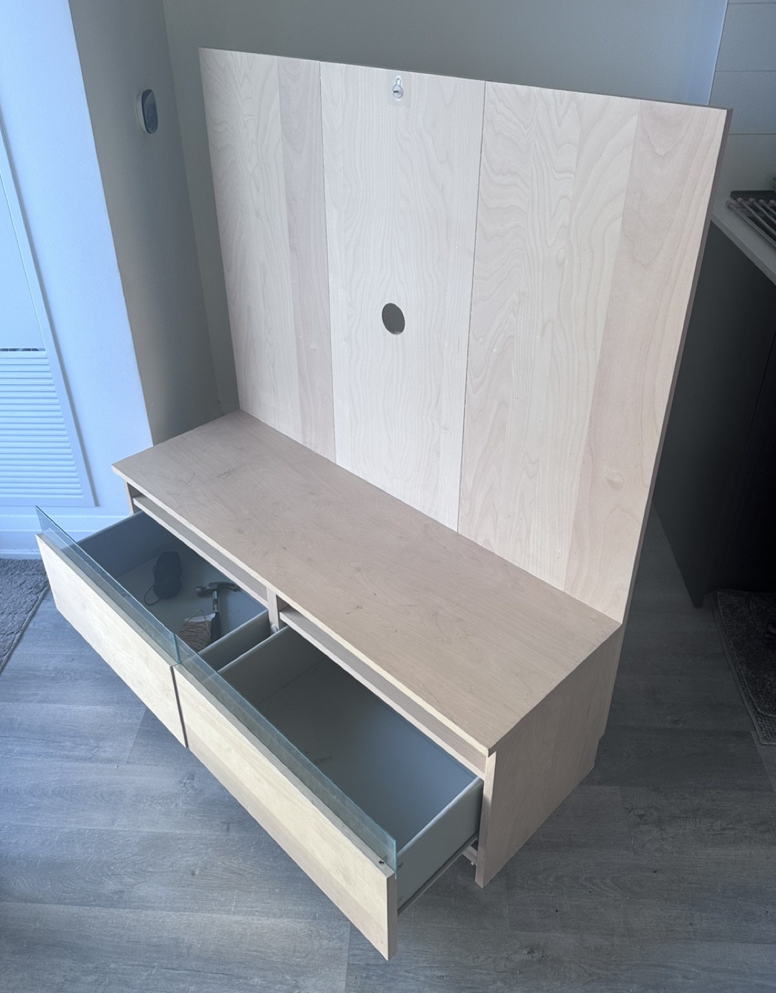 Light wood TV stand from IKEA - photo 2