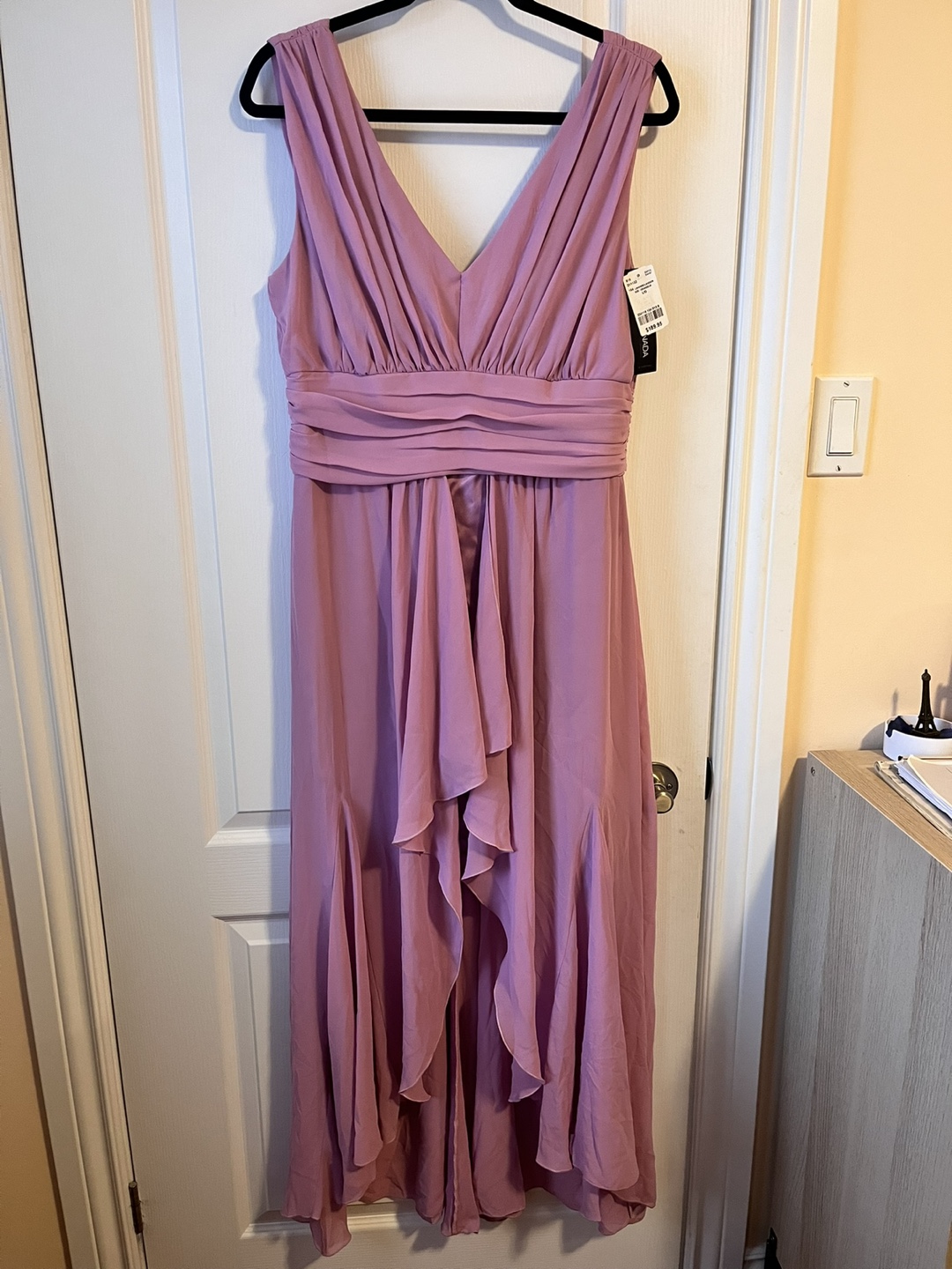 Le Chateau Lavender Maxi Dress Sz 10