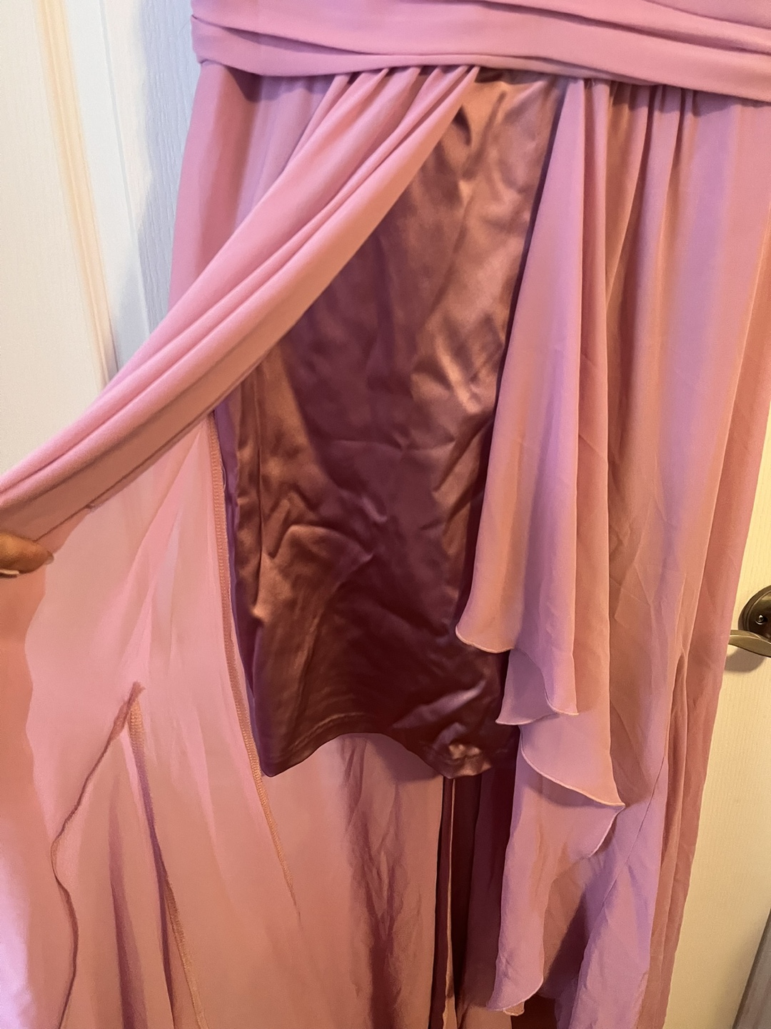 Le Chateau Lavender Maxi Dress Sz 10 - photo 2