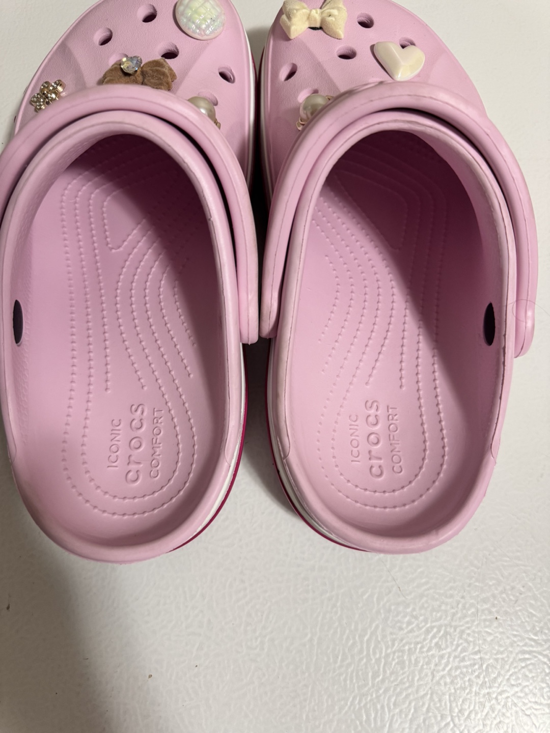 Pink Crocs Jibbitz Decorated Clogs - photo 4