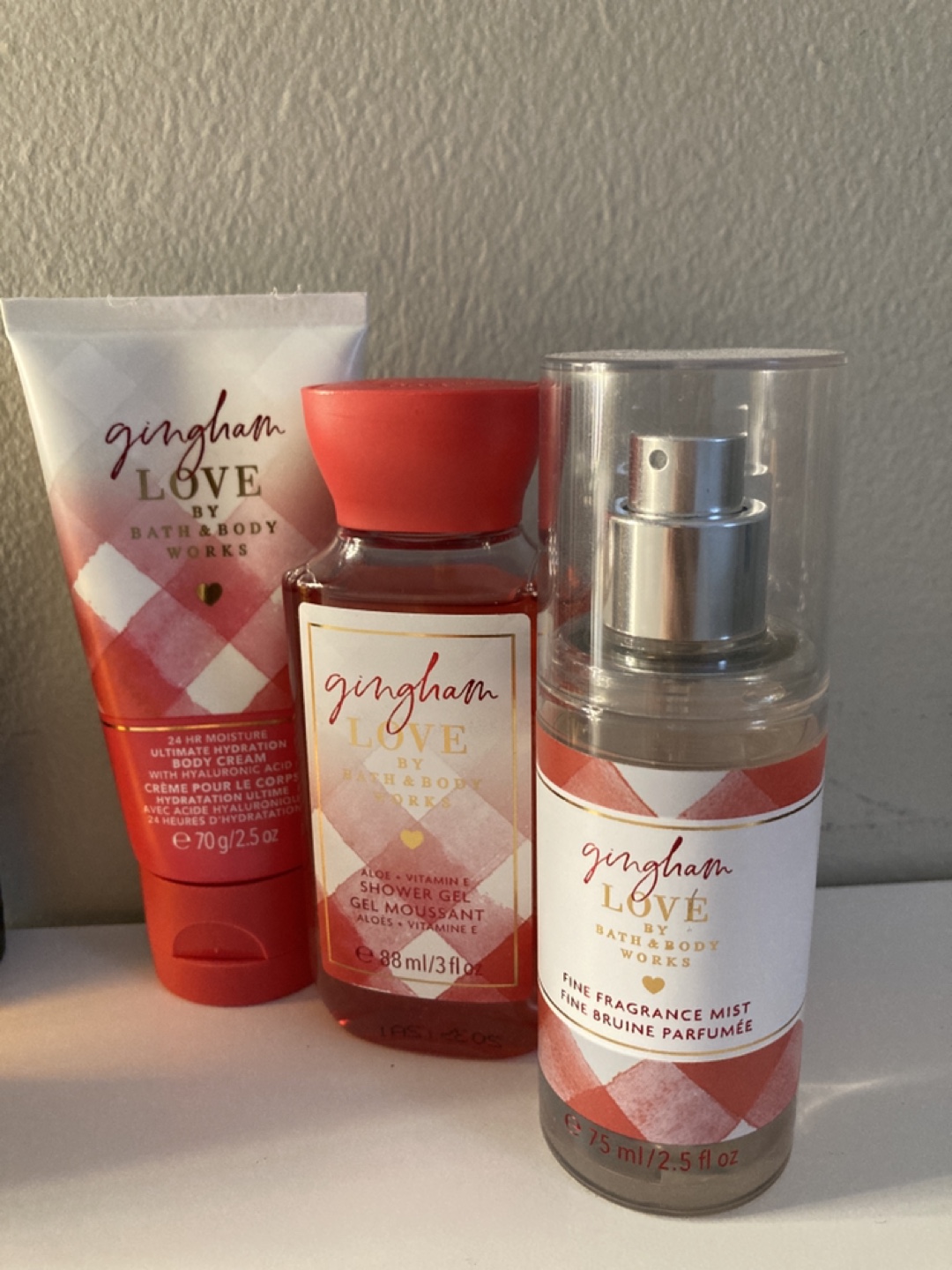 Bath & Body Works Gingham Love & Into the Night Gift Set - photo 3
