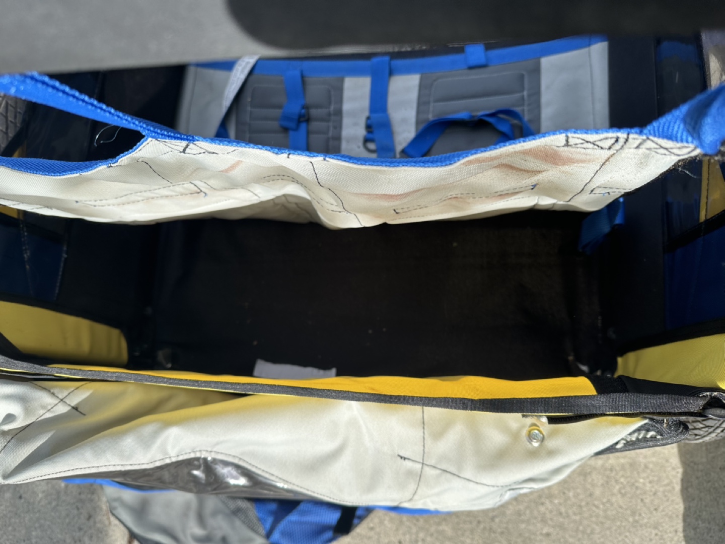 BELL Bicycle Trailer - Blue and Yellow - photo 4