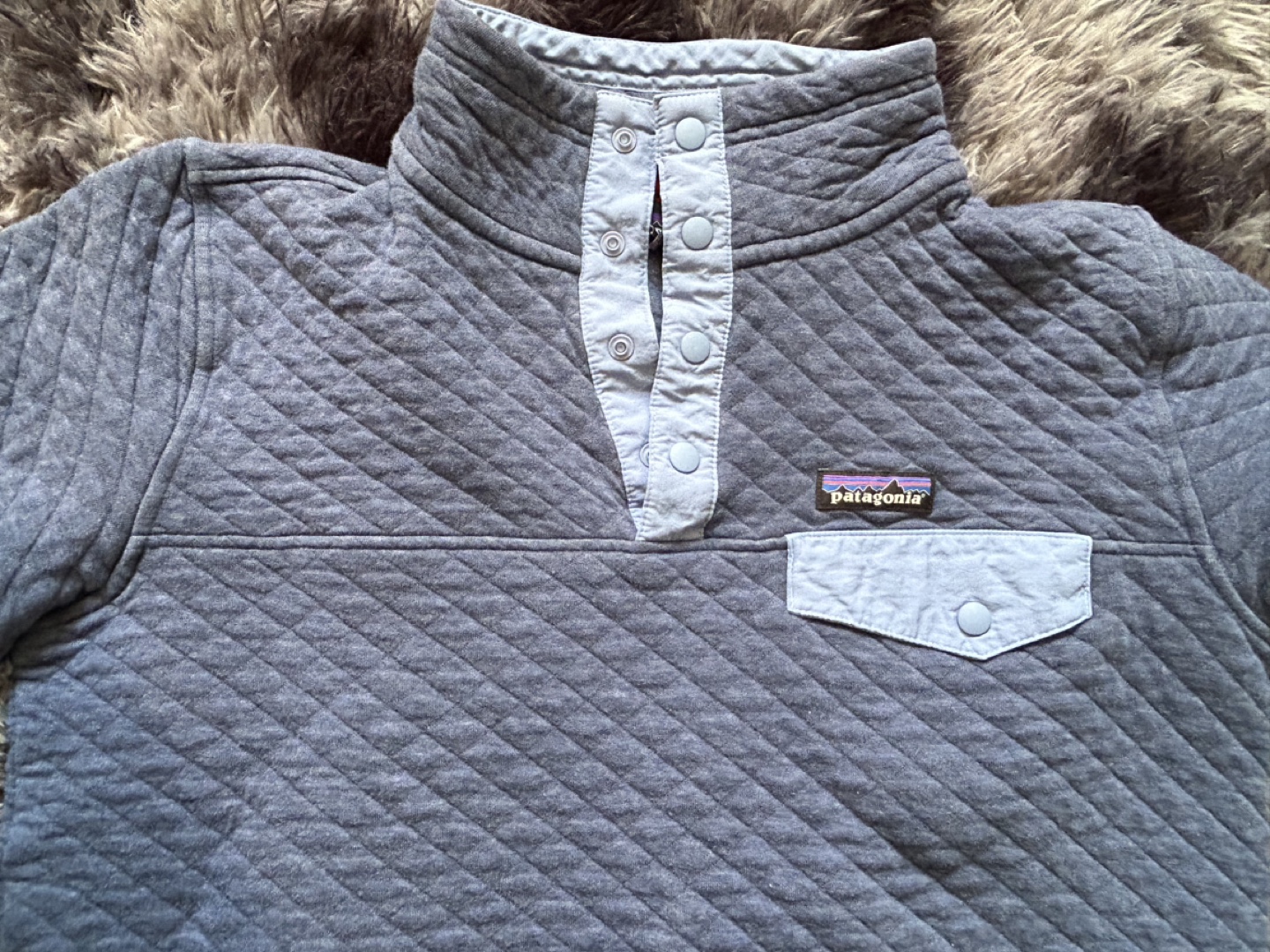 Patagonia Quilted Snap-Up Pullover