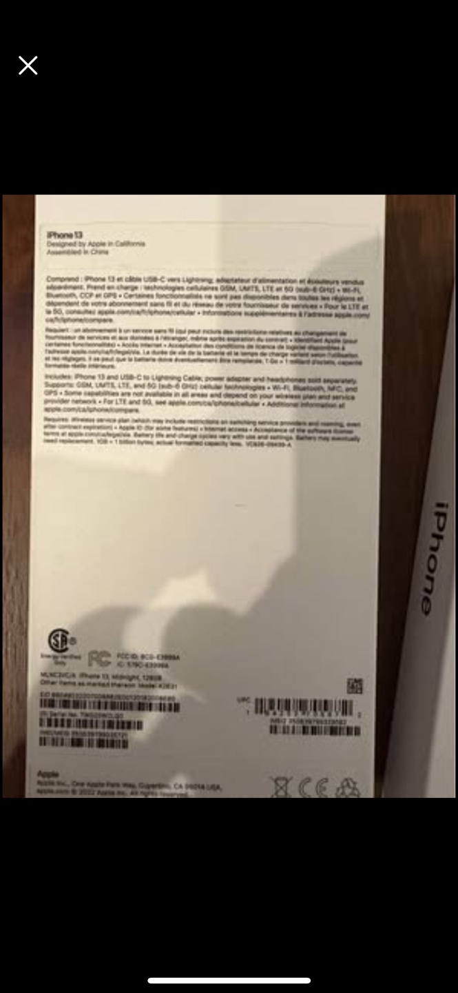 iPhone 13 - Midnight - 128GB - photo 4