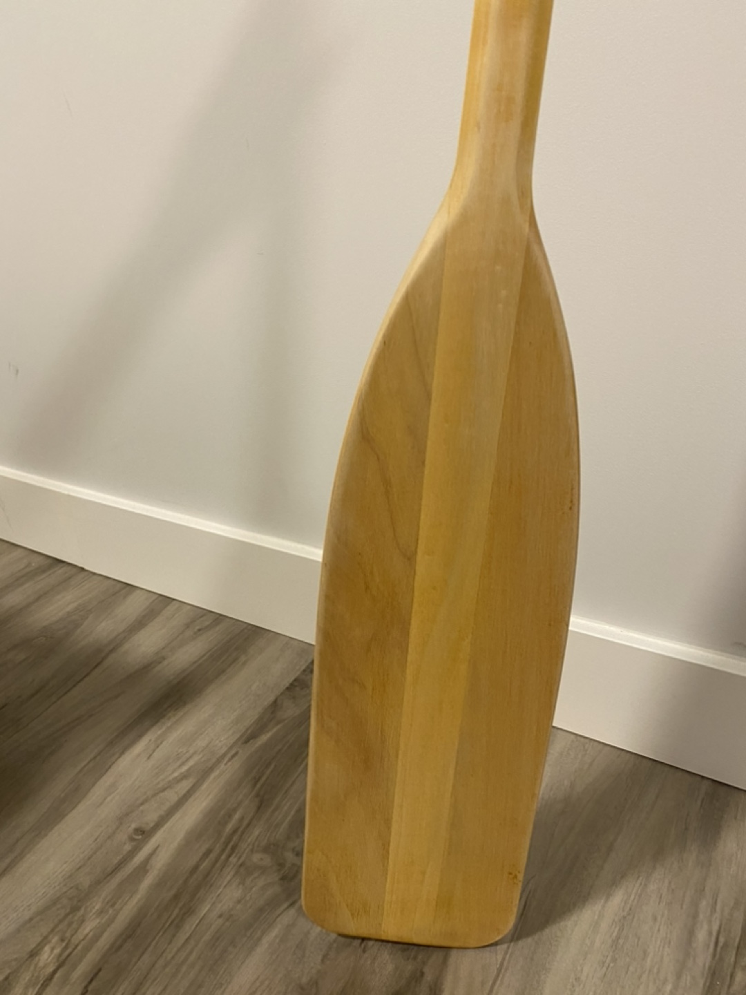 Wood canoe paddle - photo 2