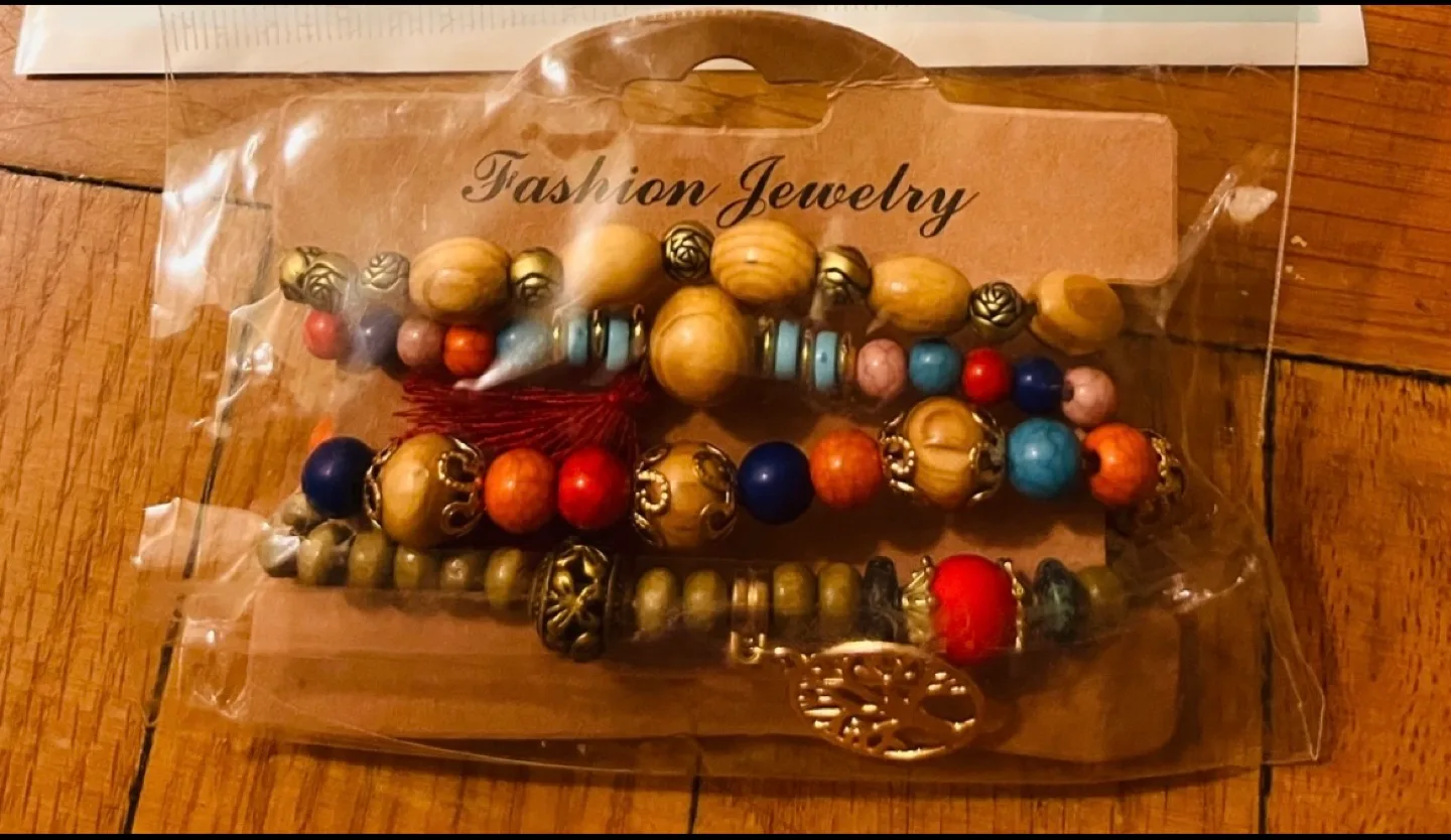 Bohemian Beaded Bracelet Set. image indicator(3)