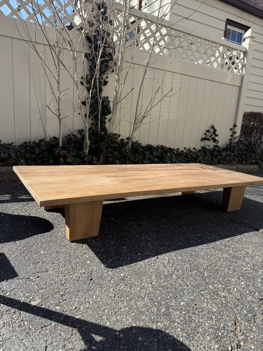 Mid Century Modern Coffee Table & Stools Set - photo 3