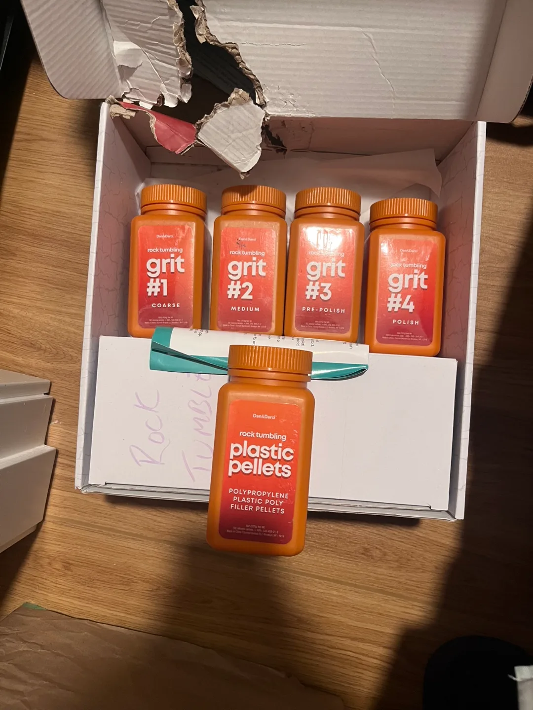 Earth's Rock Tumbler with Grit and Pellets image indicator(2)