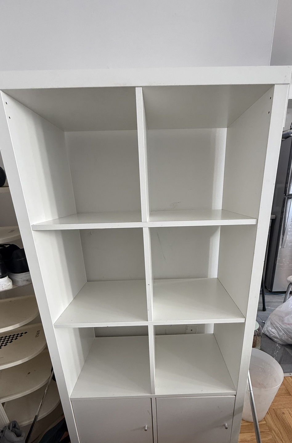 IKEA Kallax 4x2 Shelving Unit - White