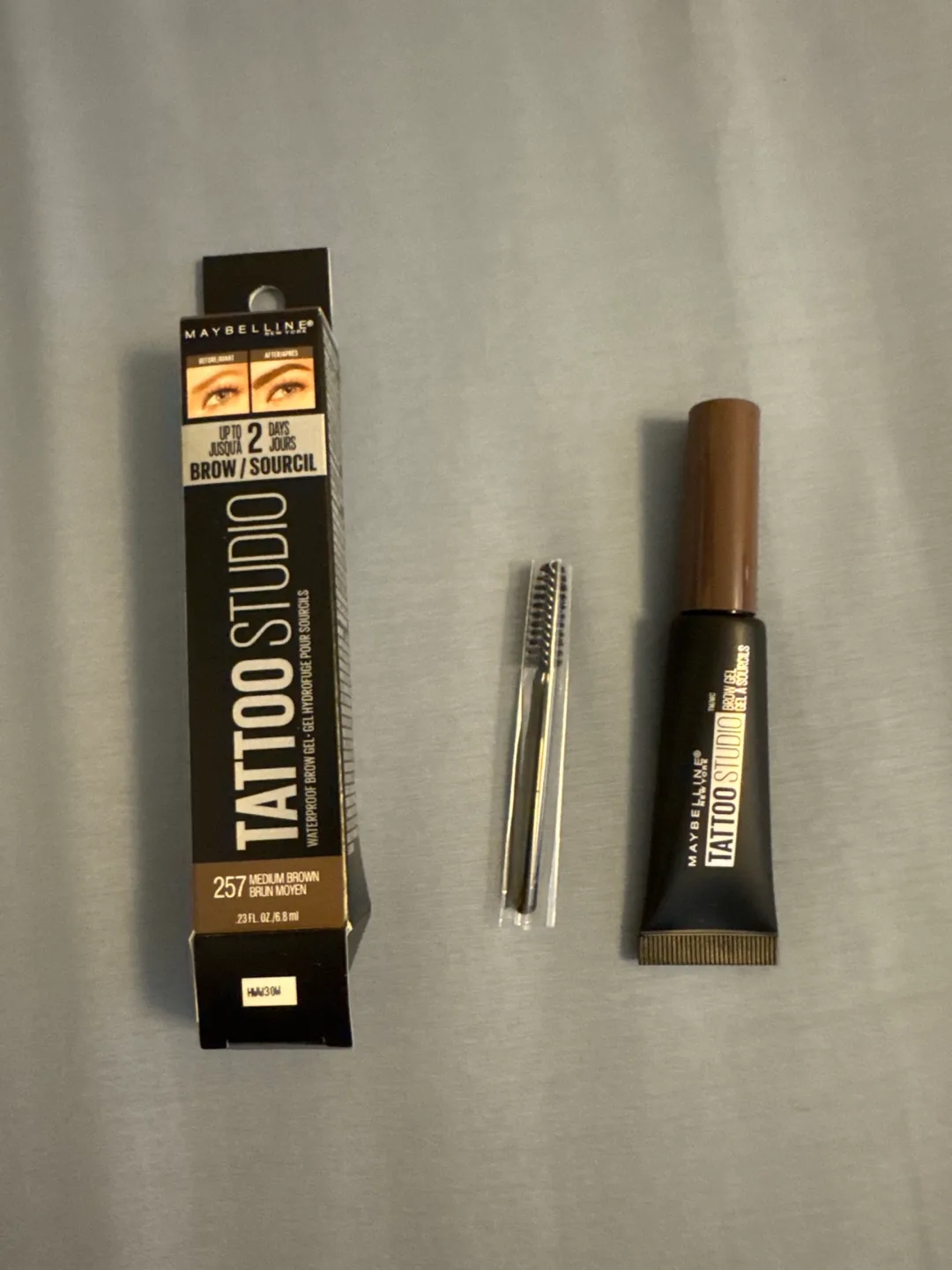 Maybelline Tattoo Studio Waterproof Brow Gel - 257 Medium Brown image indicator(4)