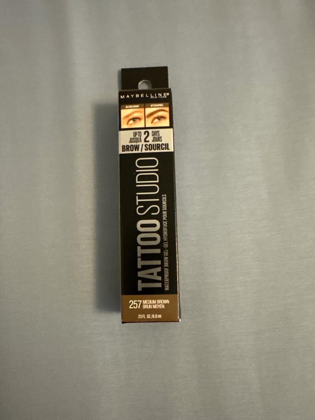 Maybelline Tattoo Studio Waterproof Brow Gel - 257 Medium Brown image indicator(3)