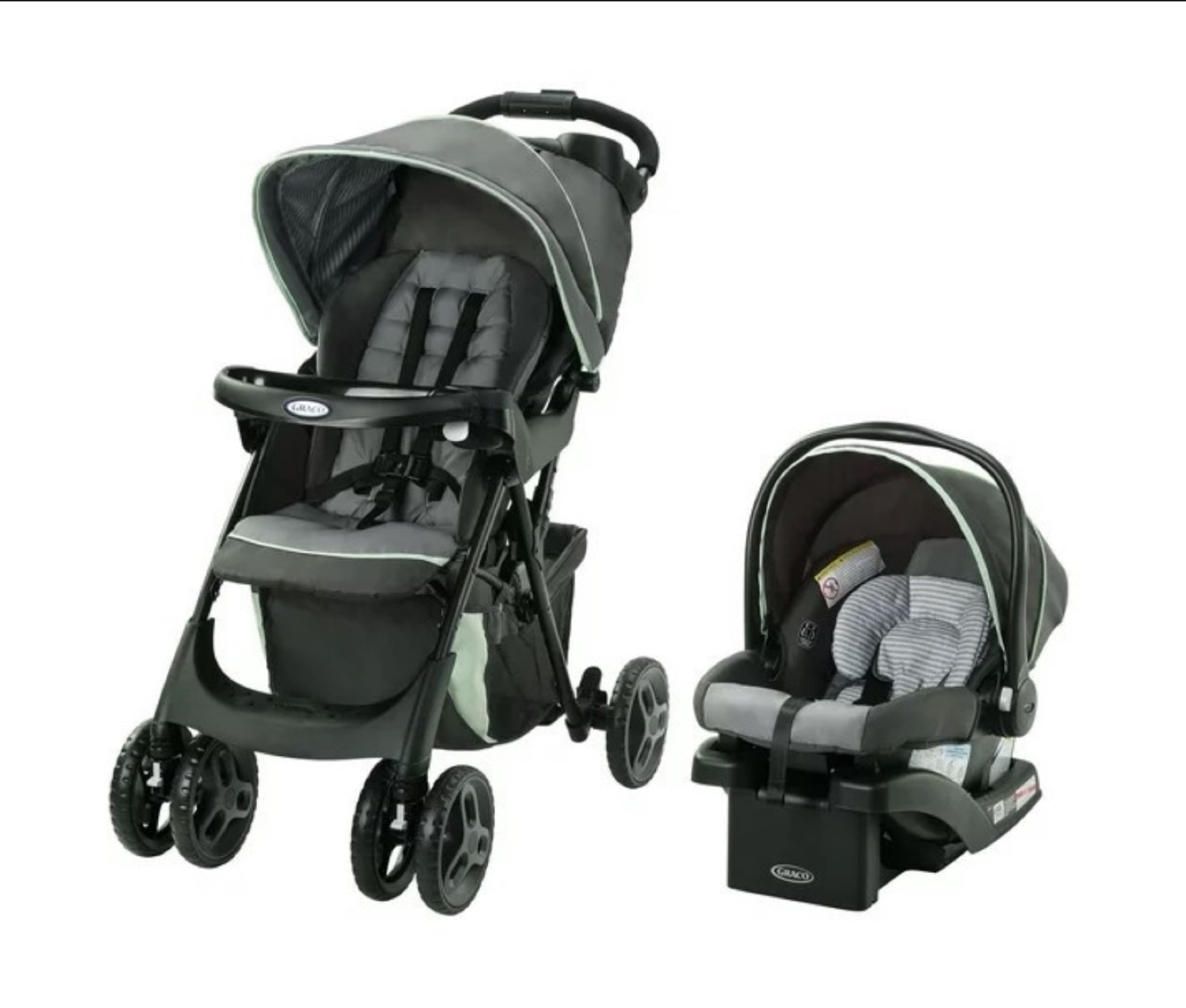 Graco SnugRide Infant Car Seat & Travel System Stroller