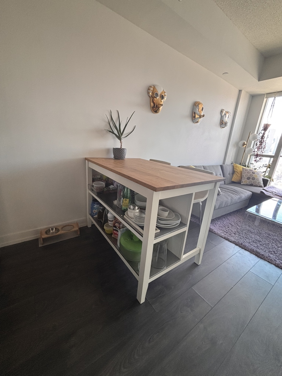 Kitchen Island with Storage - photo 2