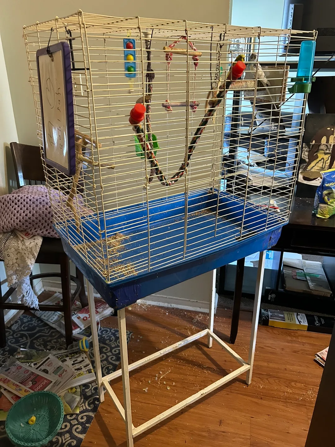 Large Bird Cage with Stand image indicator(3)