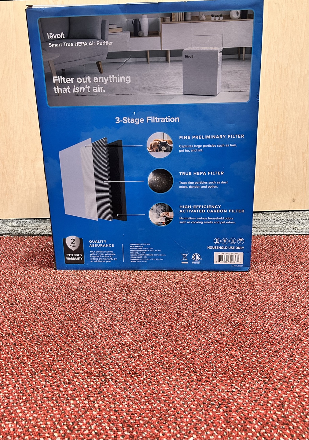 Levoit Smart WiFi True HEPA Air Purifier LV-PUR131S - photo 4