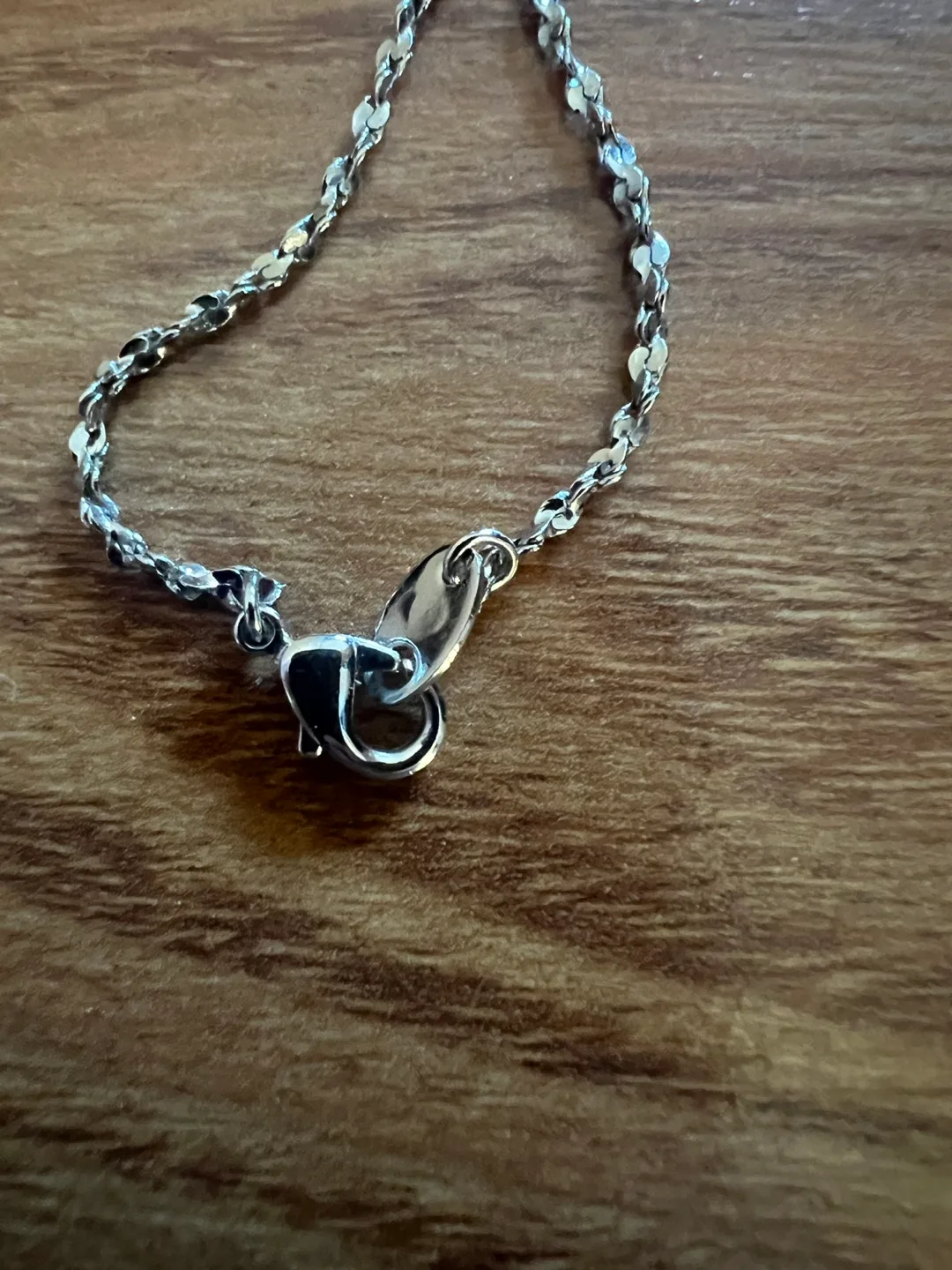 Vintage Avon Blue Heart Pendant Necklace image indicator(4)