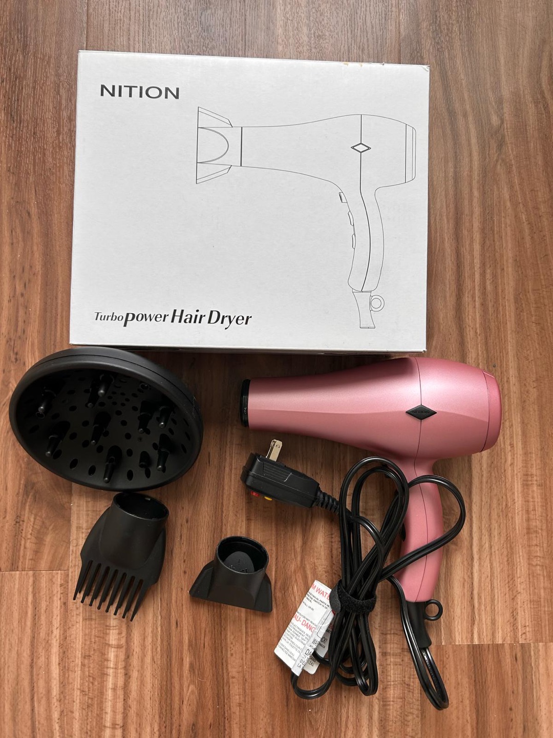 NITION Turbo Power Hair Dryer - Rose Gold