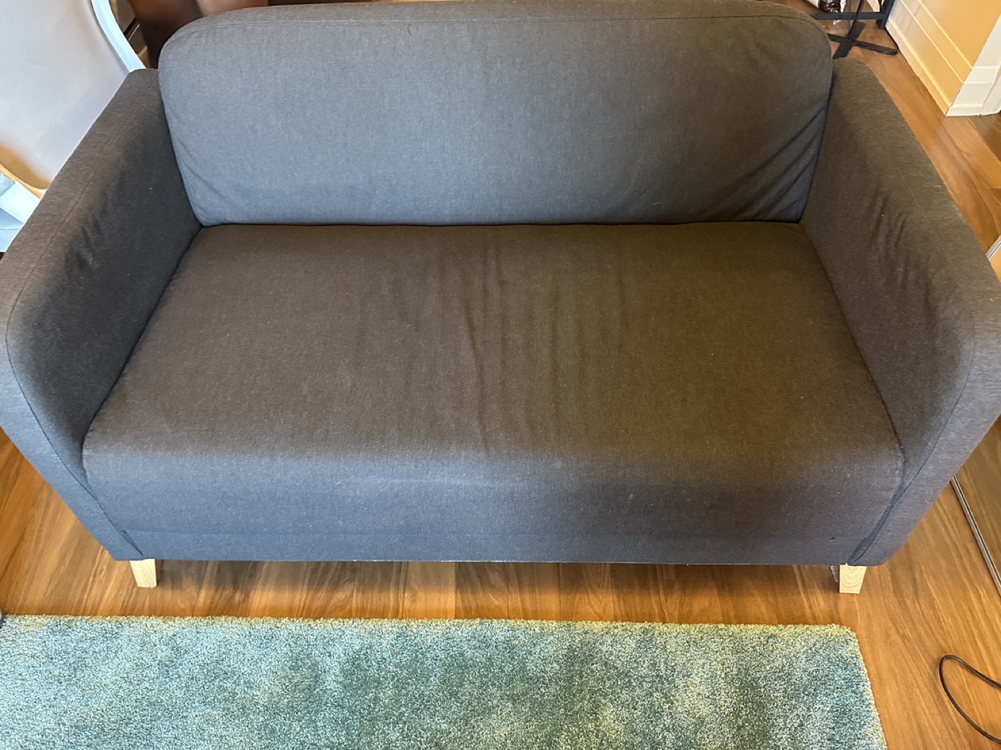 IKEA LINNANÄS Loveseat - Dark Grey - photo 2