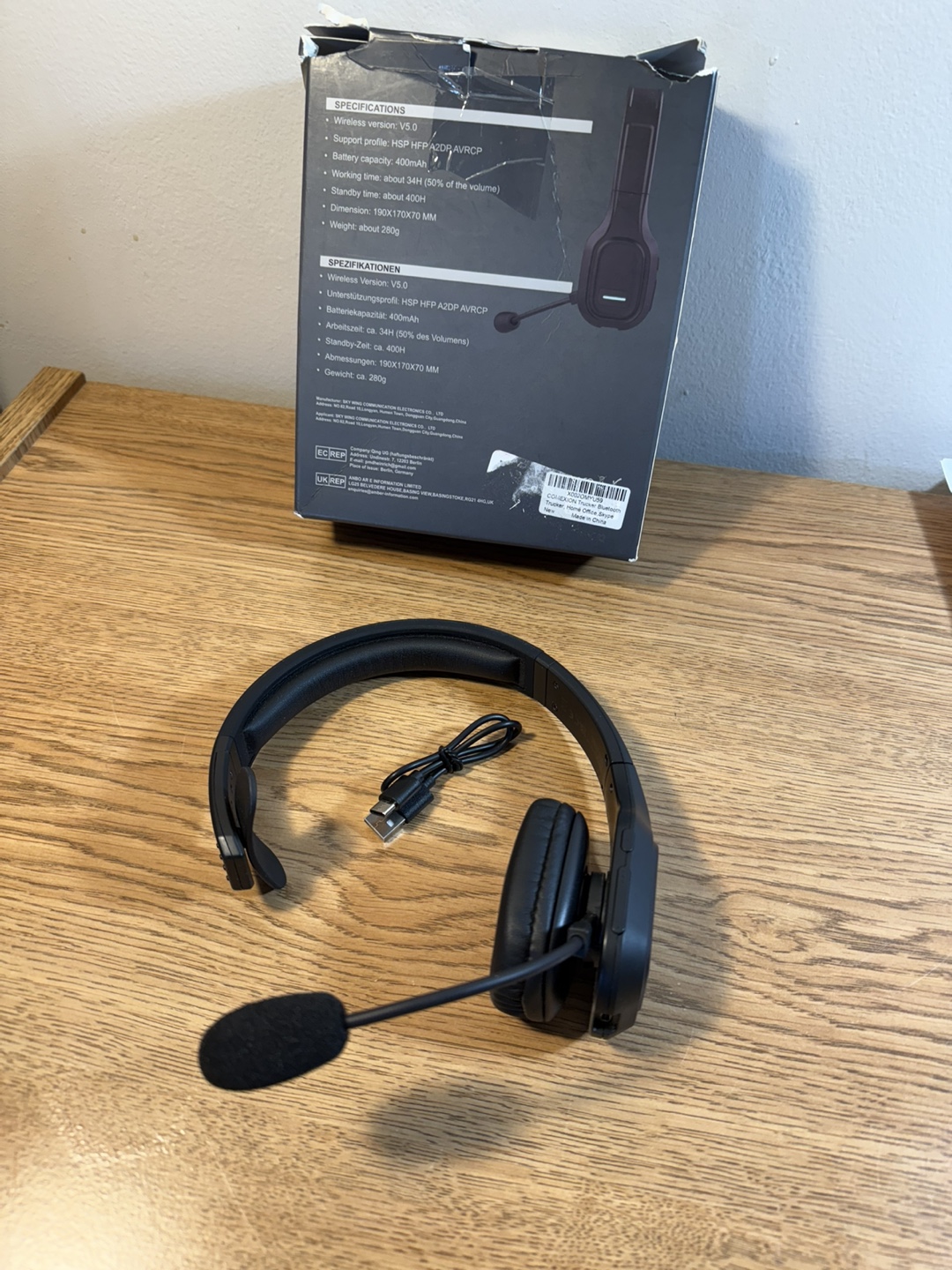 COMEXION  Bluetooth Headset V5.0 wireless - photo 4