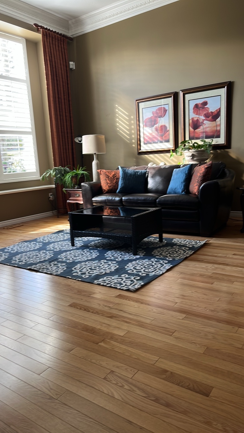 Rug in cotton blue and white 5by7