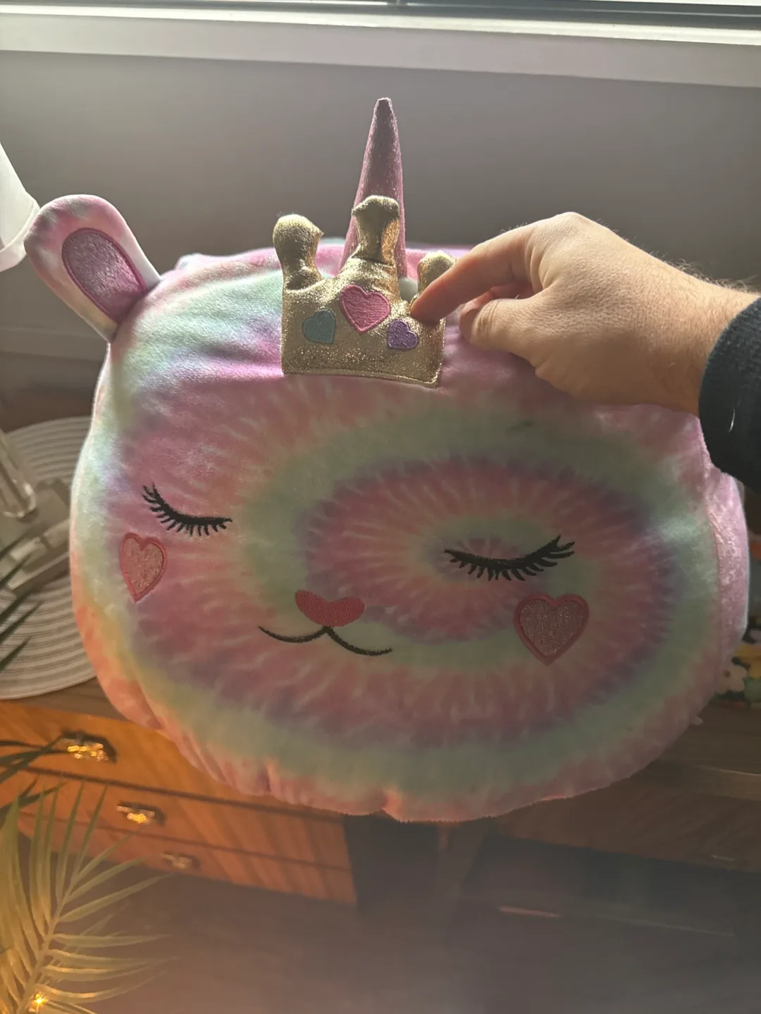 Adorable Unicorn Plush Pillow image indicator(2)