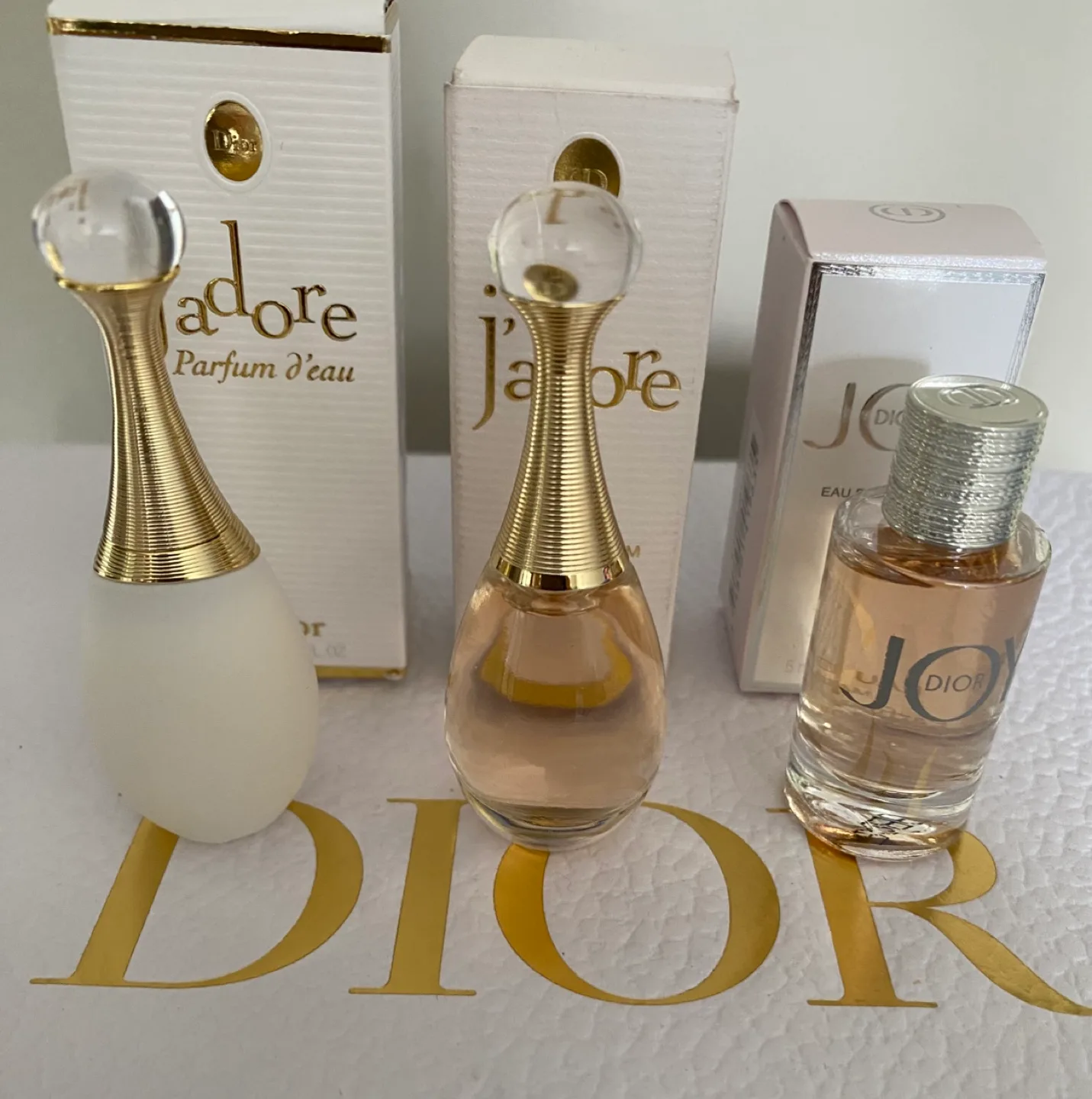 Dior Perfume Miniatures - J'adore & Joy image indicator(2)