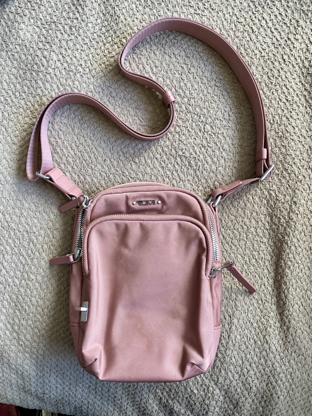 TUMI Pink Crossbody Bag