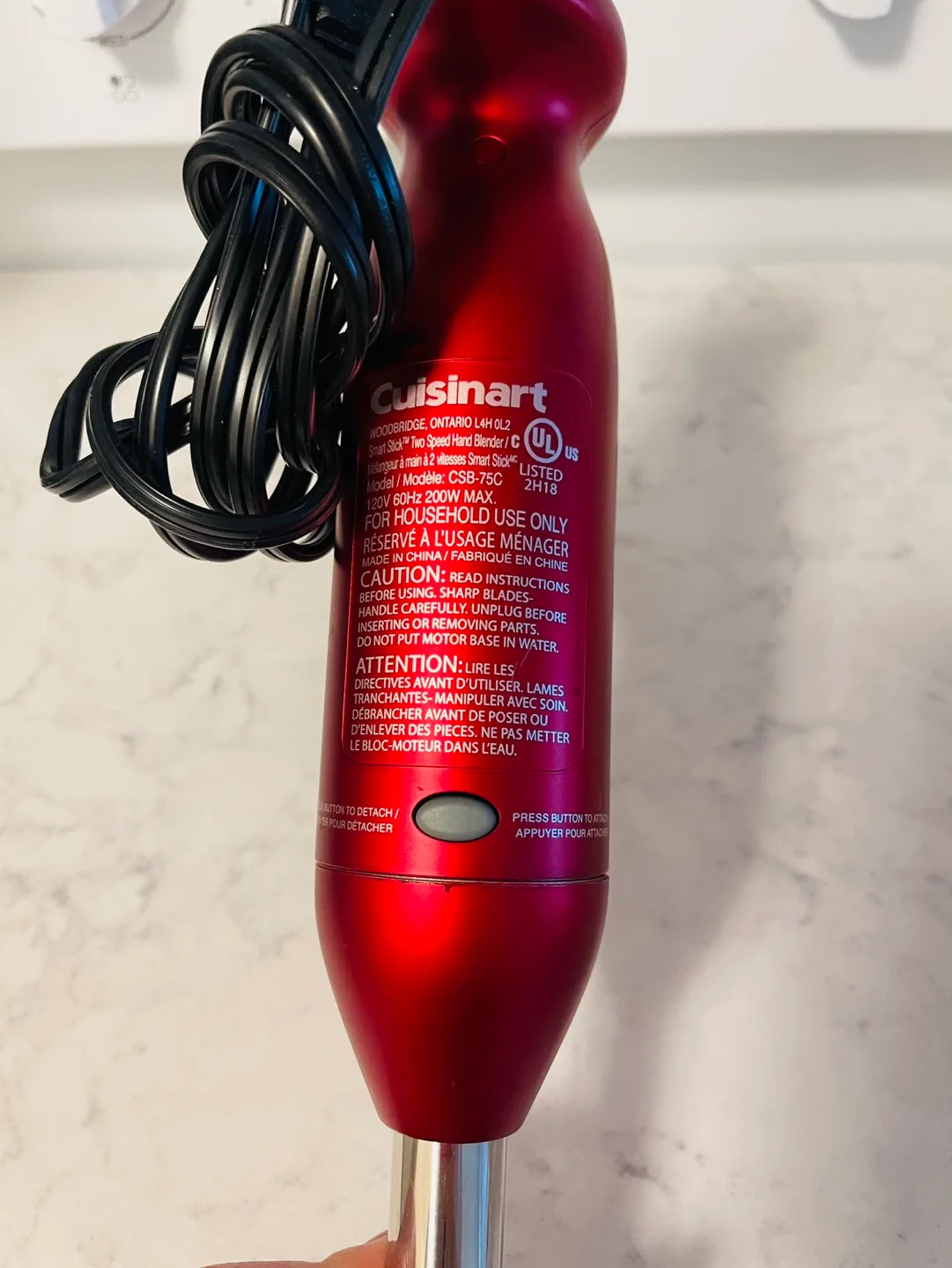 Cuisinart Smart Stick Hand Blender image indicator(2)