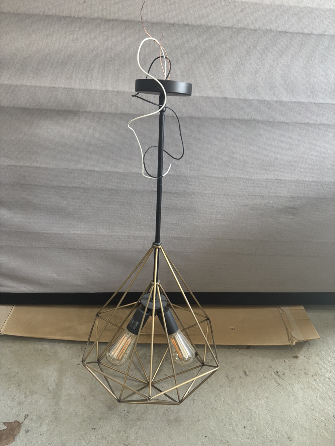 Geometric Pendant Light Fixture