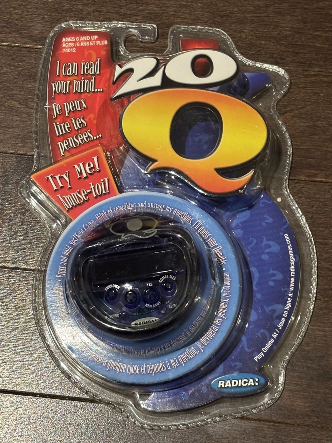 Radica 20Q Mind-Reading Game