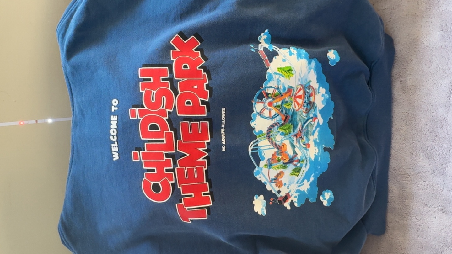 Vintage Childish Theme Park Hoodie - photo 2