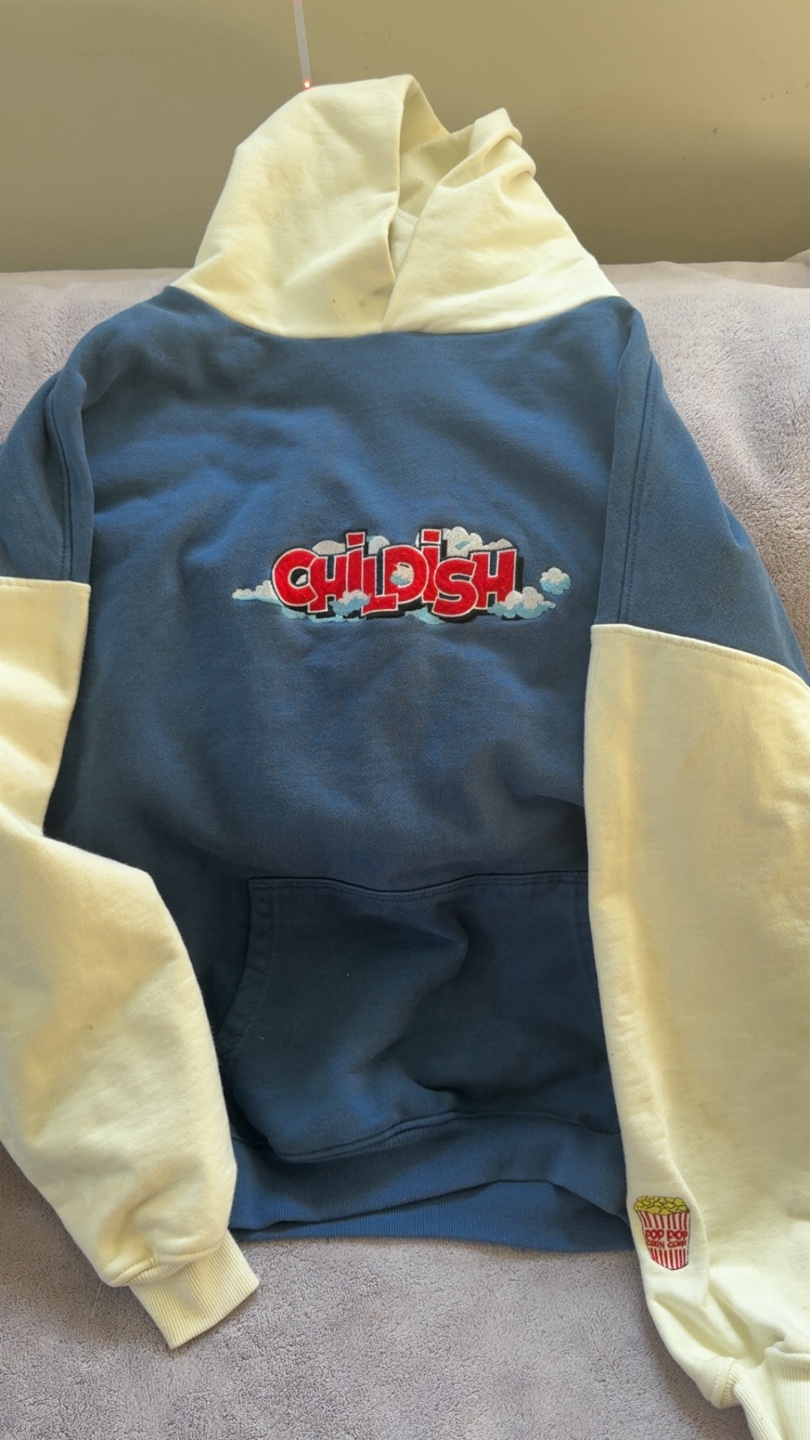 Vintage Childish Theme Park Hoodie