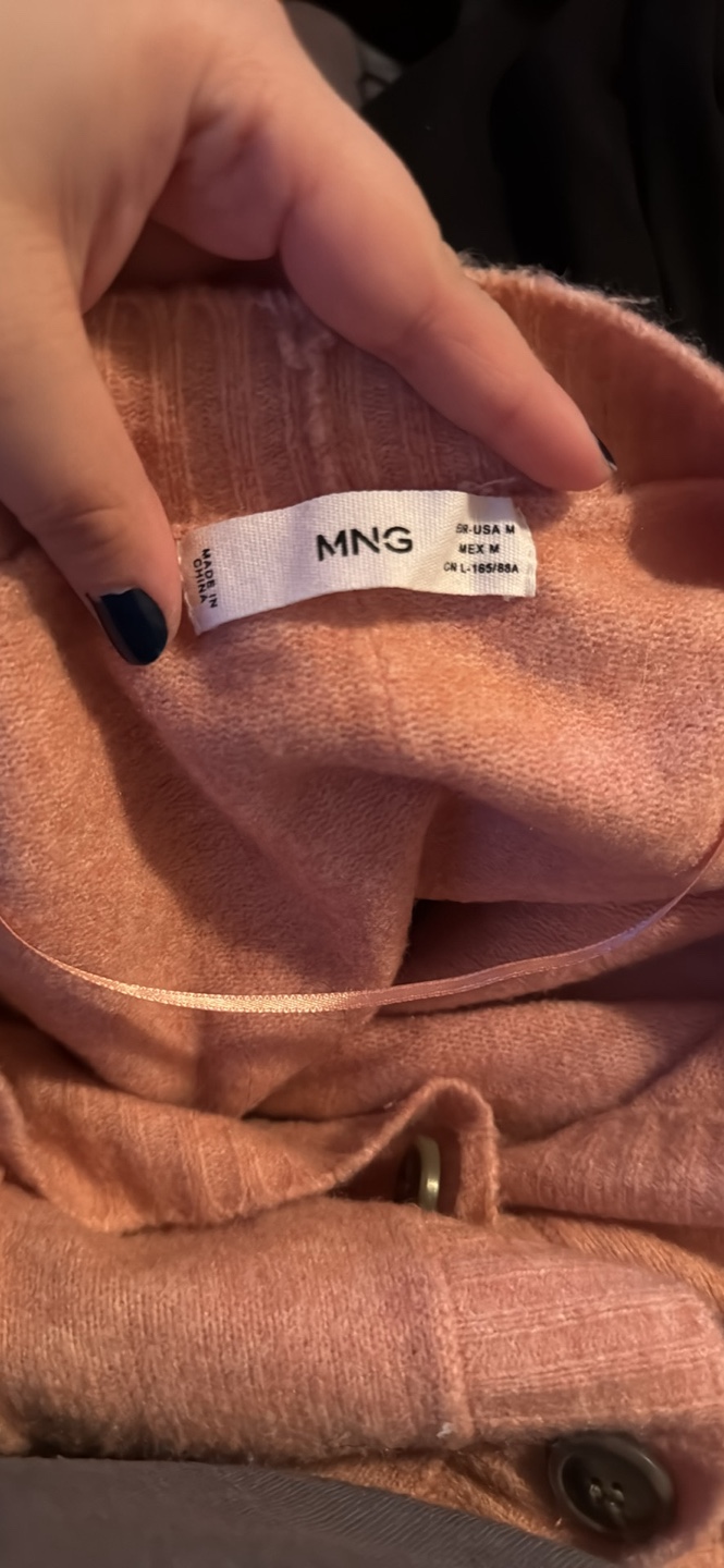 Dusty Rose Knit Cardigan - photo 2