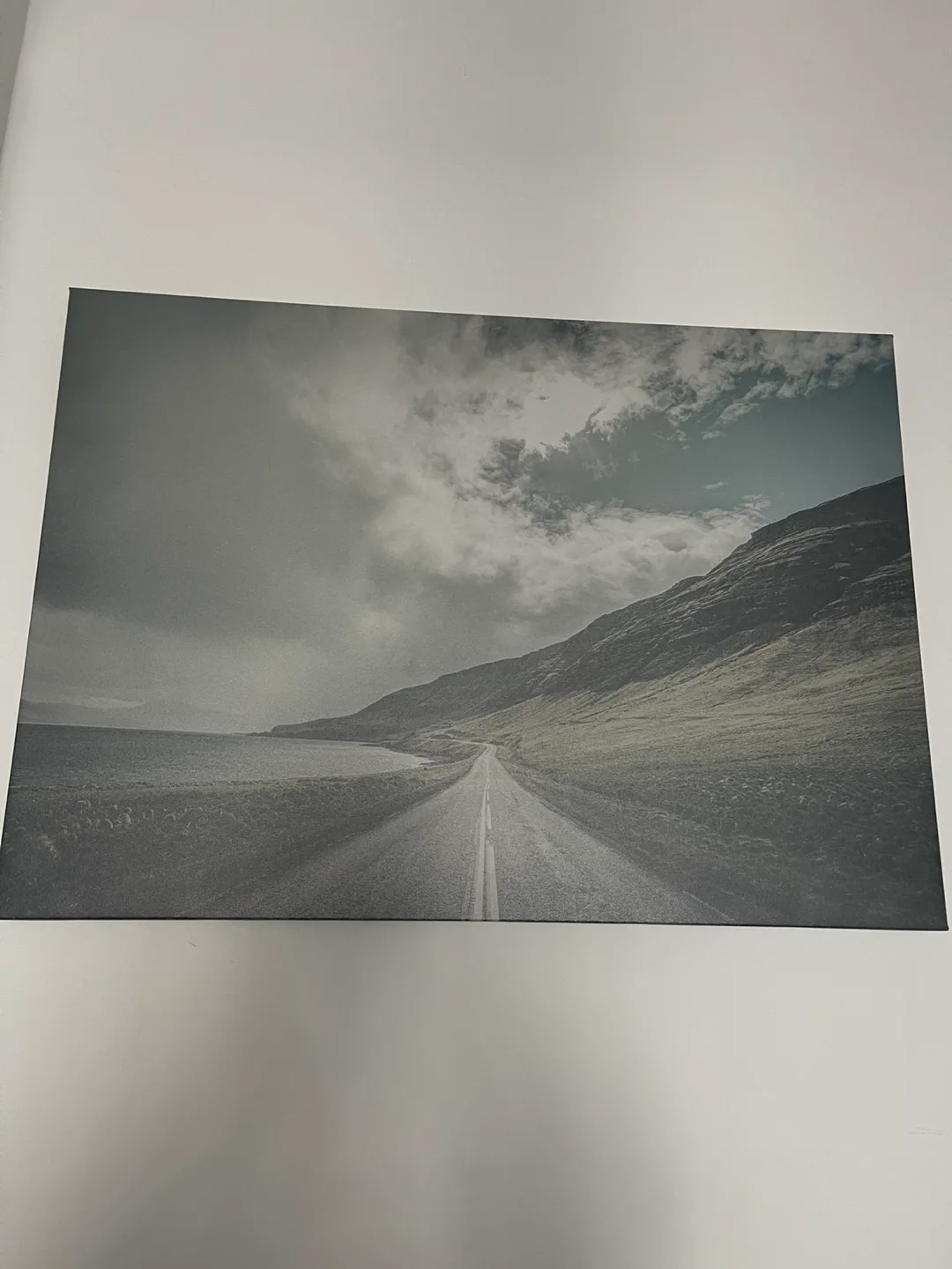 Canvas Wall Art - Coastal Road Landscape thumbnail