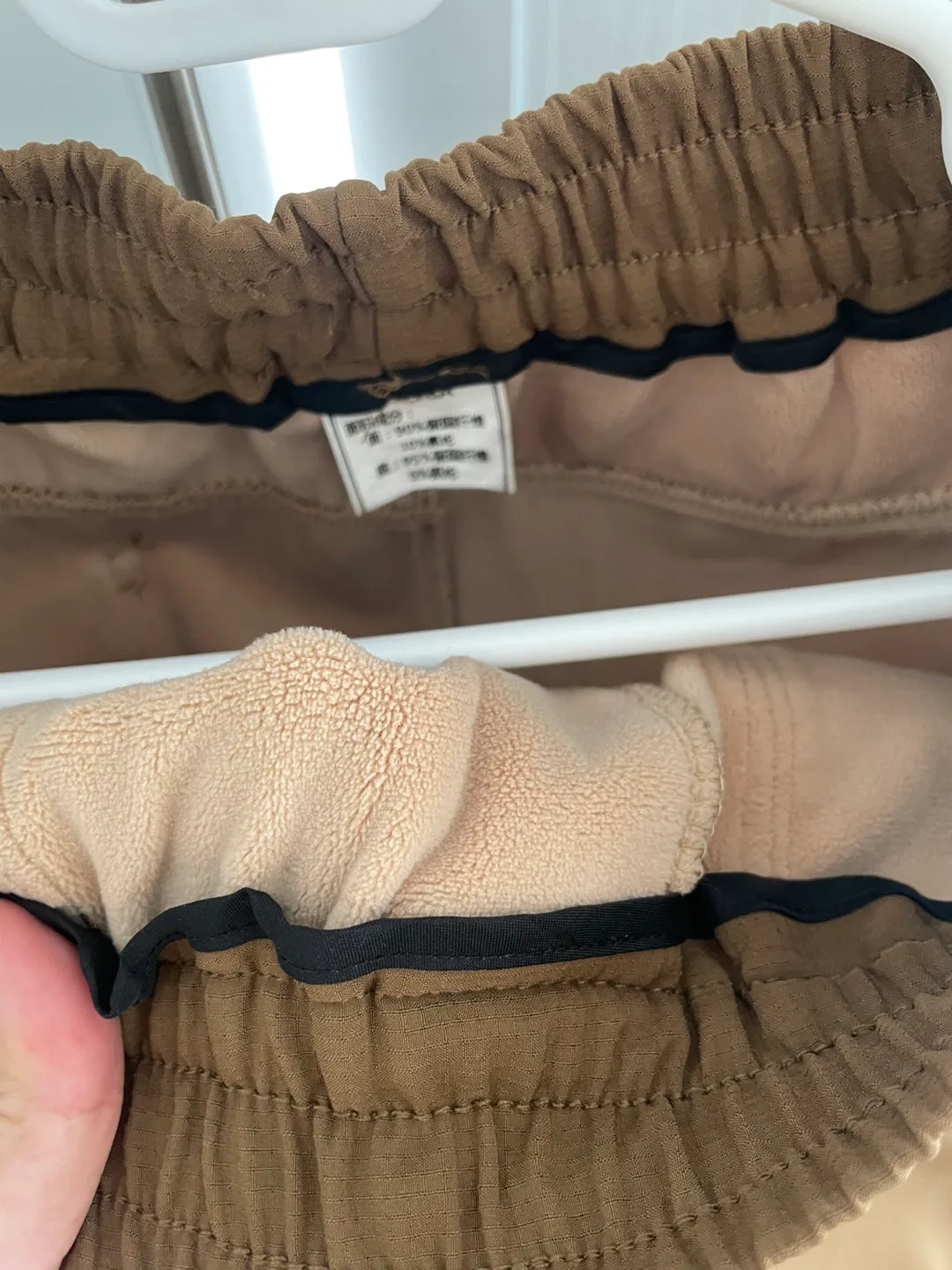 Men's Size M Brown Tech Pants image indicator(6)