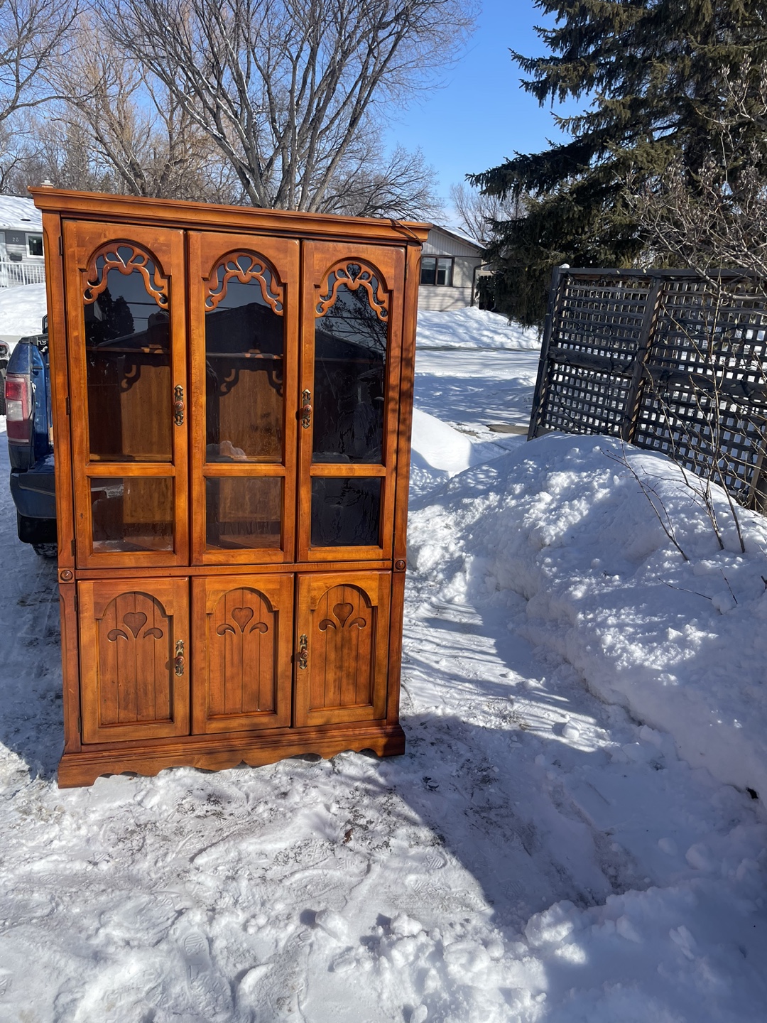 House of Bismark Curio Cabinet