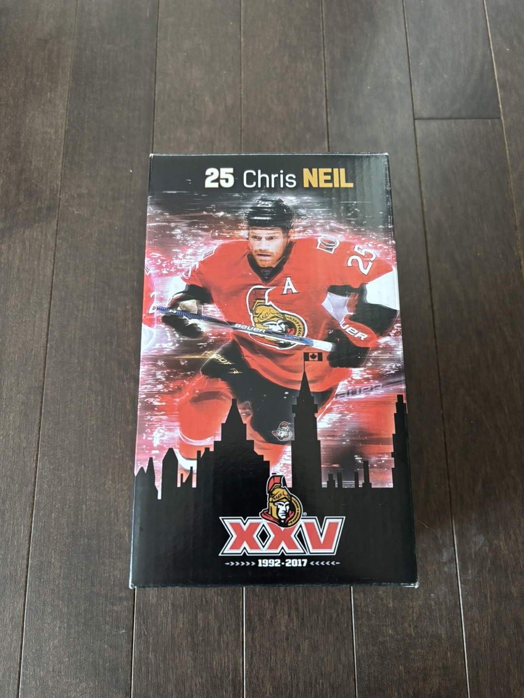 Ottawa Senators Chris Neil Bobblehead - 2016-17 Season
