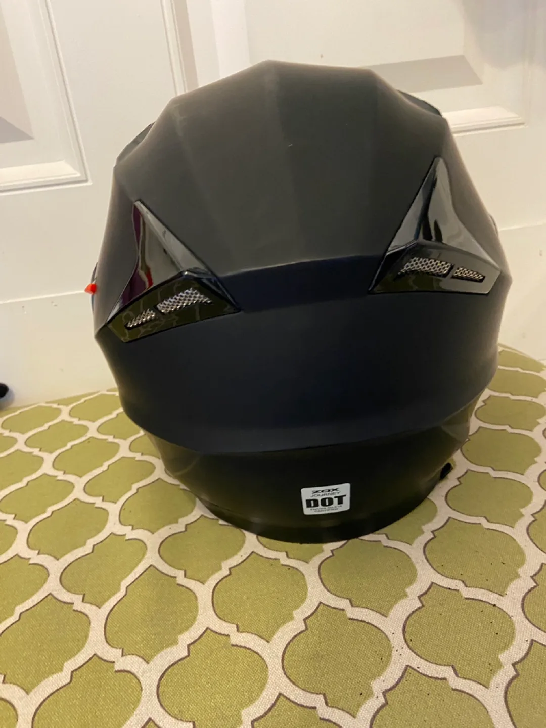 ZOX Motorcycle Helmet - Matte Black image indicator(4)
