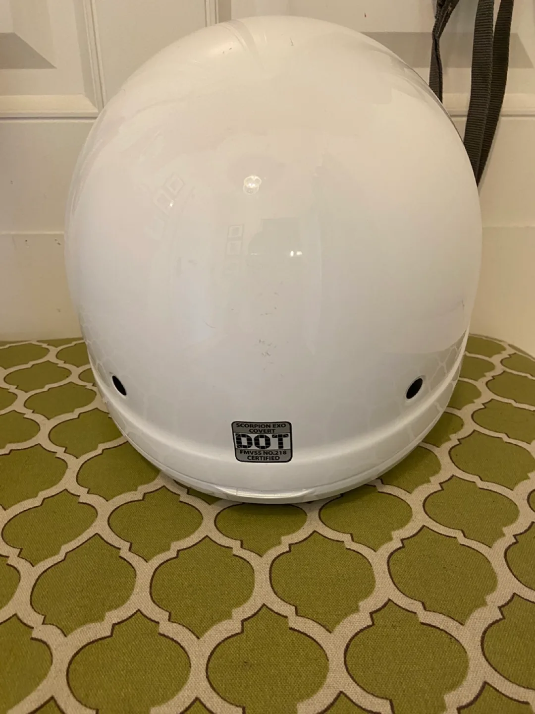 Scorpion Exo-R1 motorcycle Helmet - White image indicator(4)