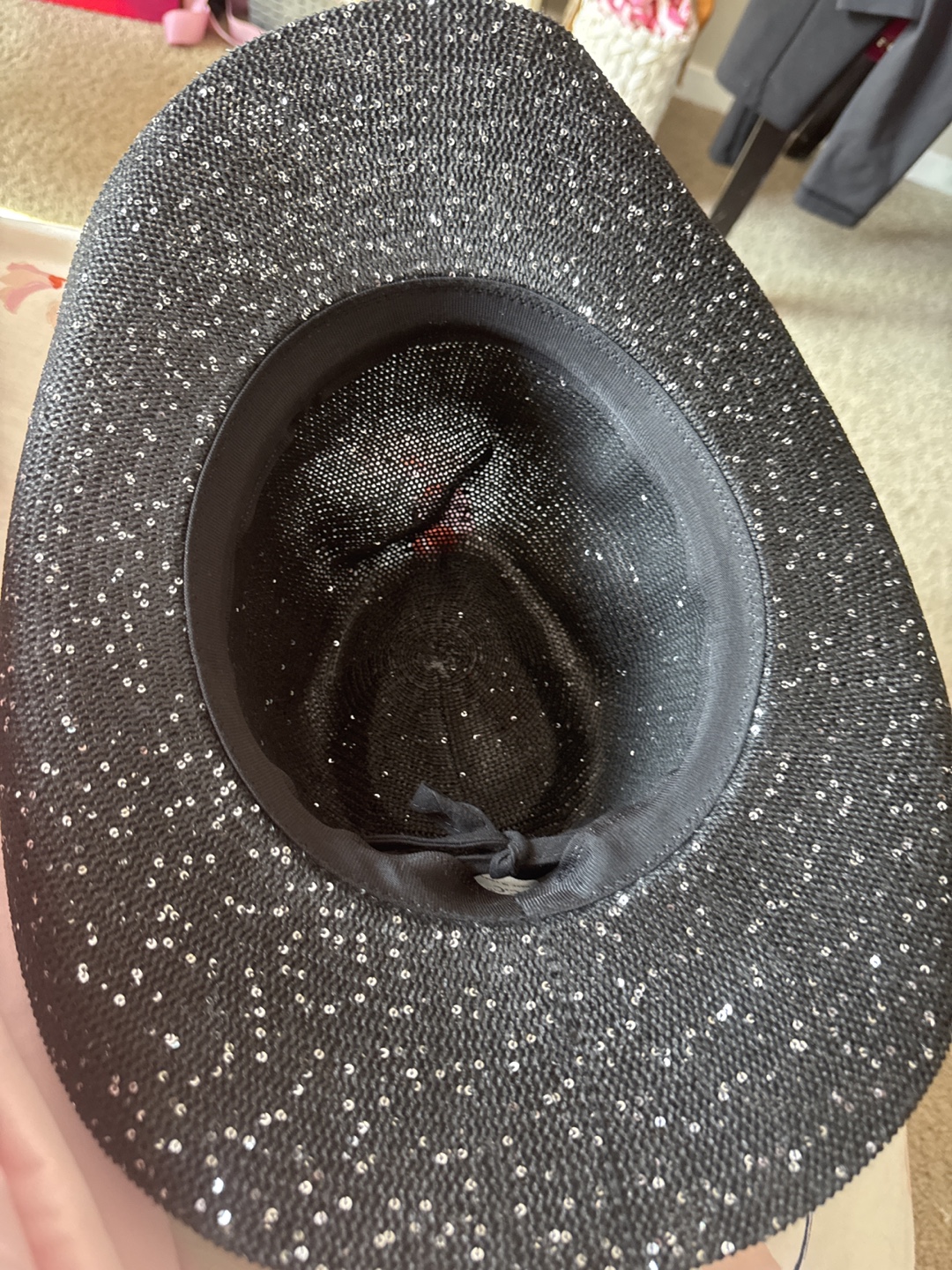 Black Sequin Cowboy Hat - photo 2
